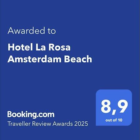 Hotel La Rosa Amsterdam Beach Zandvoort Esterno foto
